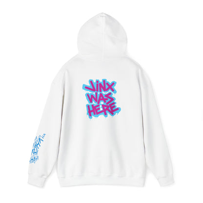 Unisex Heavy Blend™ Hooded Sweatshirt Jinx was here