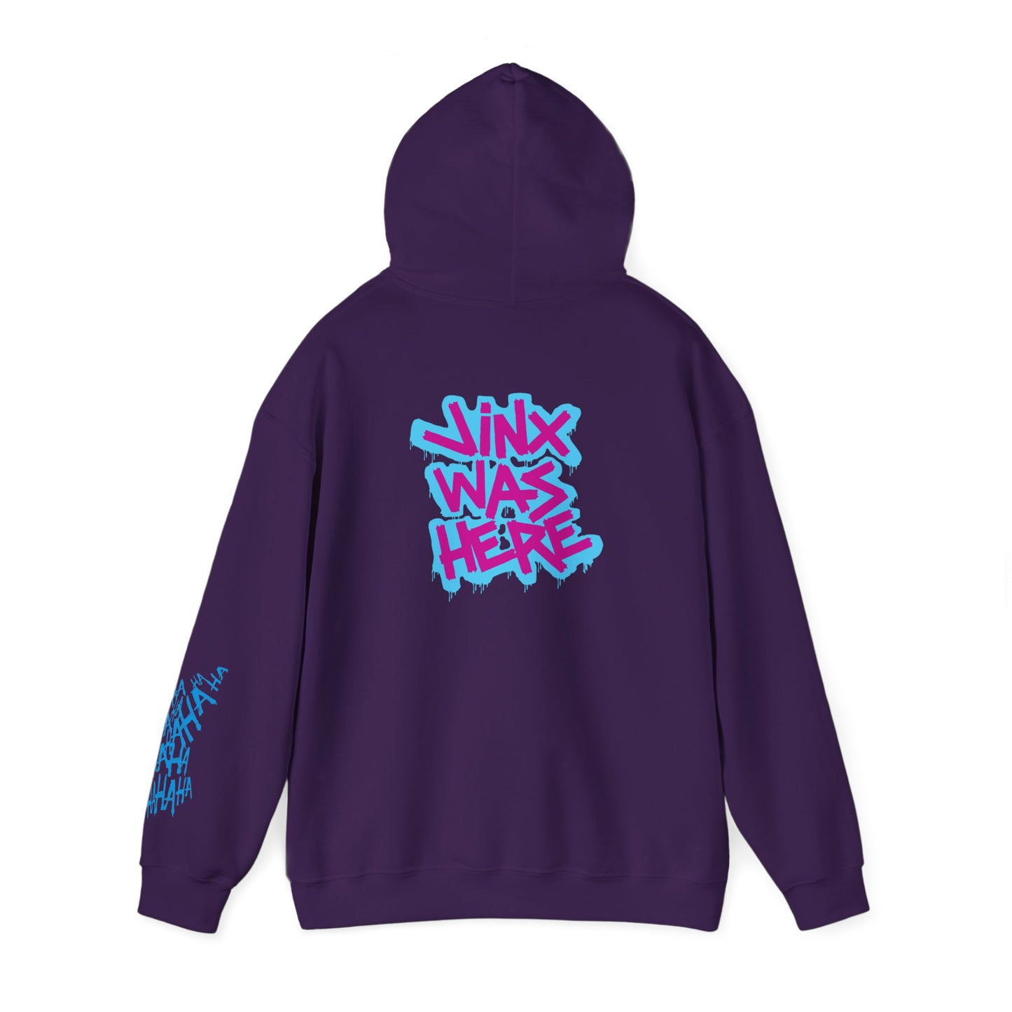 Unisex Heavy Blend™ Hooded Sweatshirt Jinx was here