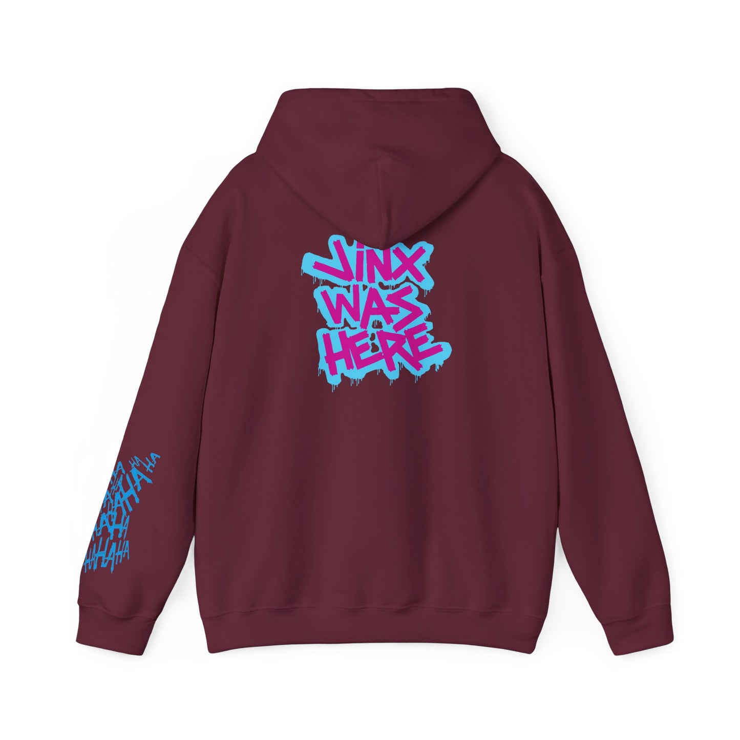 Unisex Heavy Blend™ Hooded Sweatshirt Jinx was here