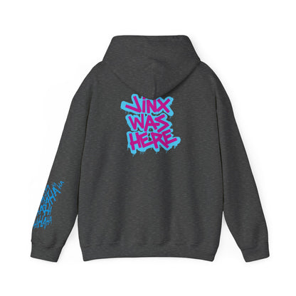 Unisex Heavy Blend™ Hooded Sweatshirt Jinx was here