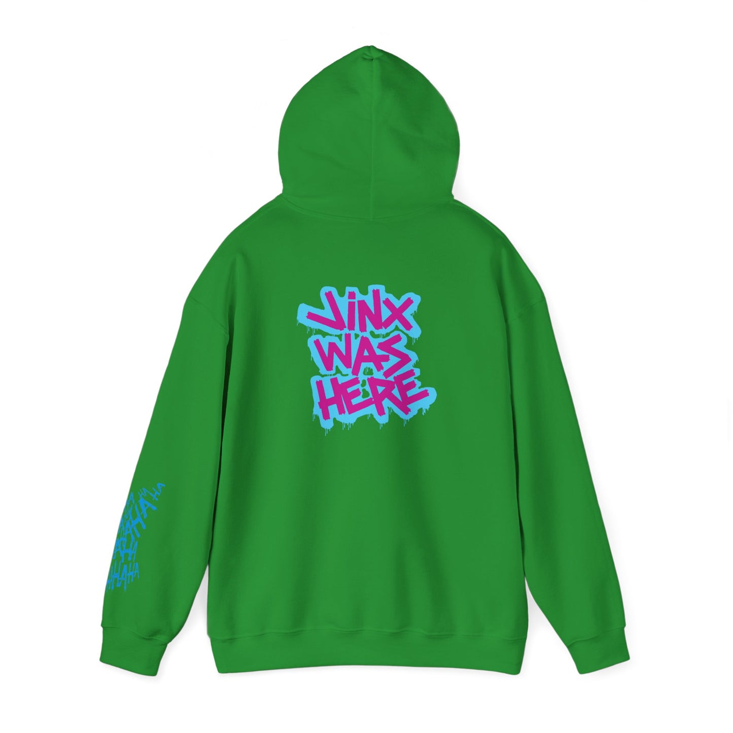 Unisex Heavy Blend™ Hooded Sweatshirt Jinx was here