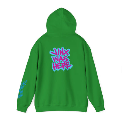 Unisex Heavy Blend™ Hooded Sweatshirt Jinx was here