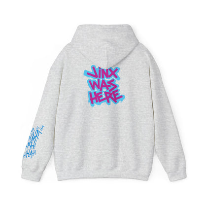 Unisex Heavy Blend™ Hooded Sweatshirt Jinx was here