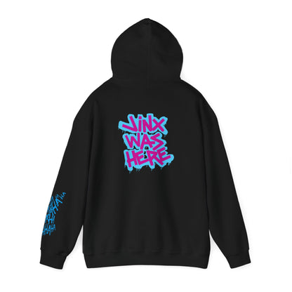 Unisex Heavy Blend™ Hooded Sweatshirt Jinx was here