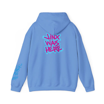 Unisex Heavy Blend™ Hooded Sweatshirt Jinx was here