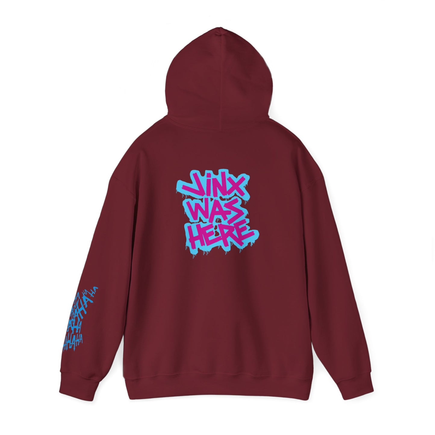 Unisex Heavy Blend™ Hooded Sweatshirt Jinx was here