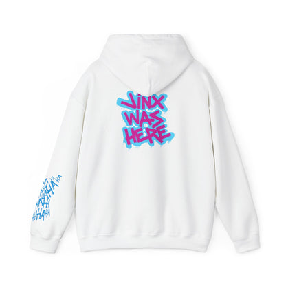 Unisex Heavy Blend™ Hooded Sweatshirt Jinx was here