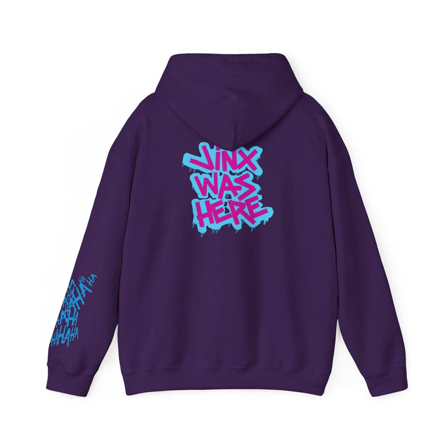 Unisex Heavy Blend™ Hooded Sweatshirt Jinx was here