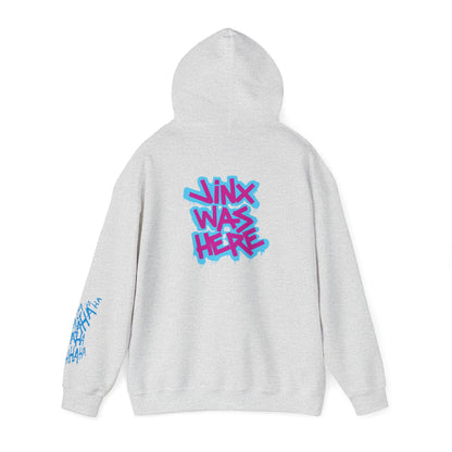 Unisex Heavy Blend™ Hooded Sweatshirt Jinx was here