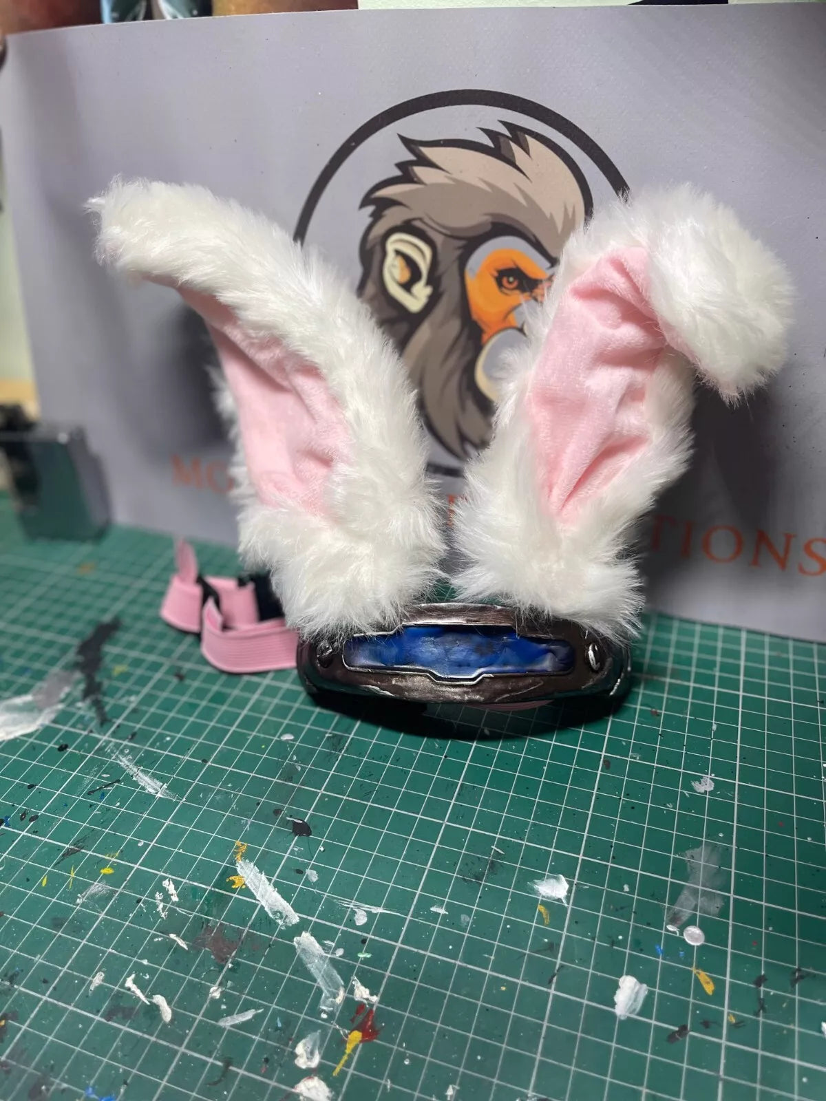 3D Printed Borderlands Movie Tiny Tina's Bunny Ear Headband