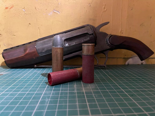 Full-Size 3D-Printed Cooper 'The Ghoul' Howard's Revolver from Fallout Series.