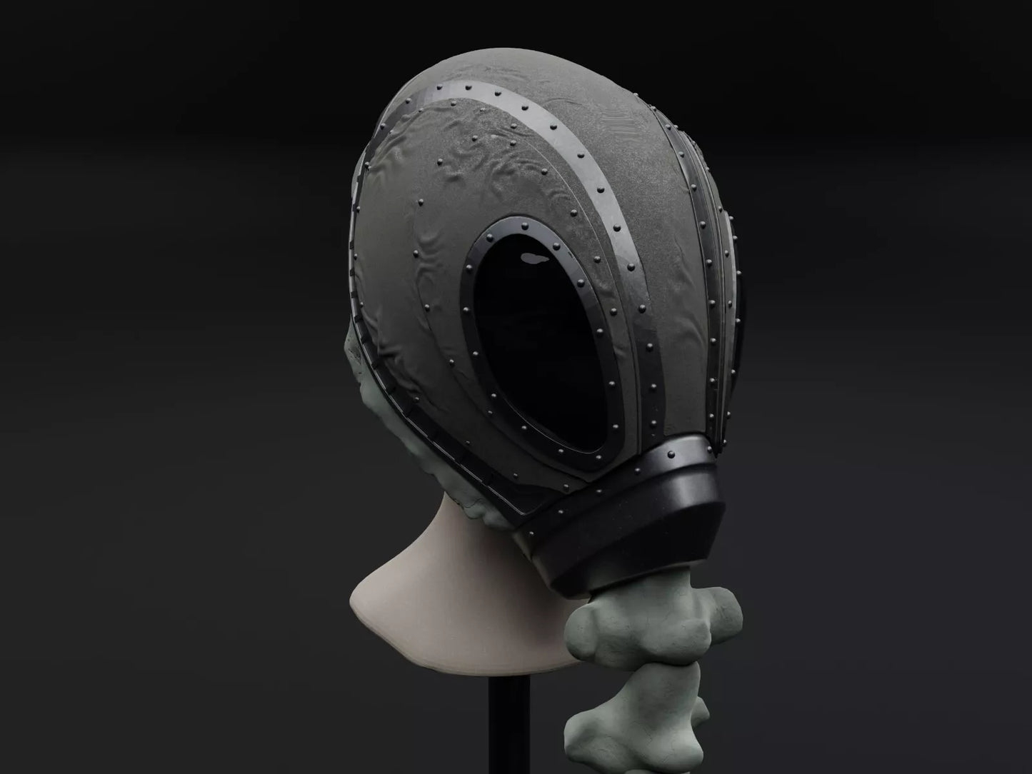 Full-size 3d-Printed  SANDMAN Helm - Cosplay or Display.