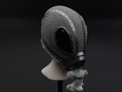 Full-size 3d-Printed  SANDMAN Helm - Cosplay or Display.